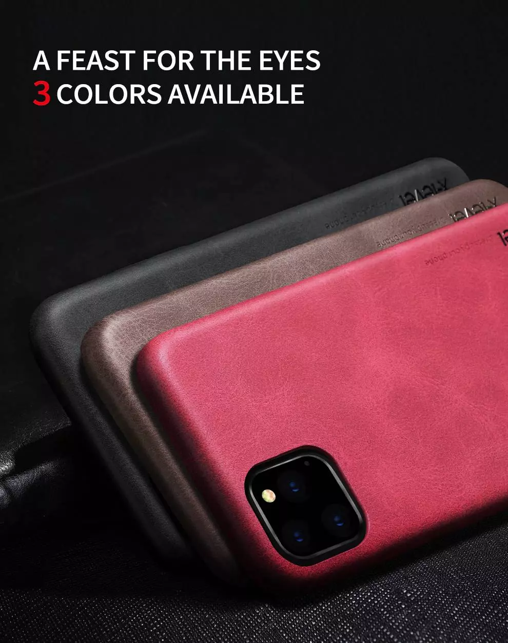 Чехол бампер для Samsung Galaxy A22 5G X-Level Leather Bumper Coffee (Кофейный)