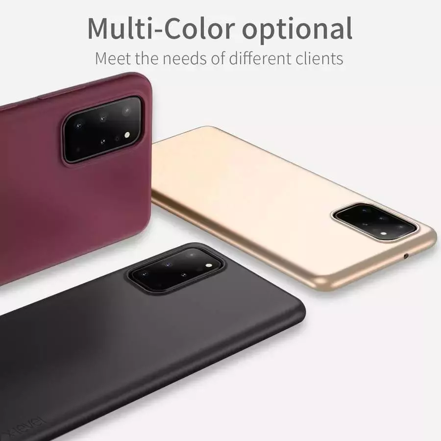 Ультратонкий чохол бампер для Xiaomi Poco M4 Pro X-level Matte Gold (Золотий)