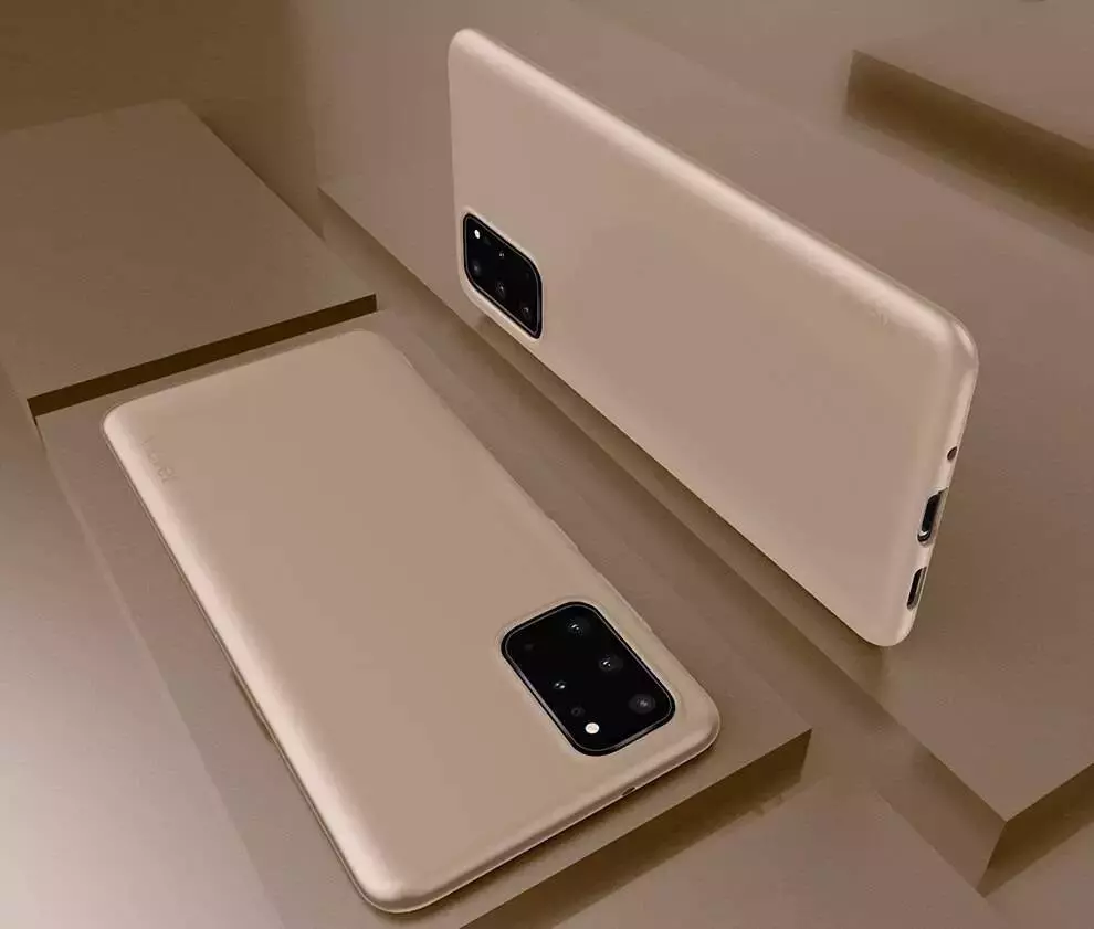 Ультратонкий чохол бампер для Xiaomi Poco M4 Pro X-level Matte Gold (Золотий)