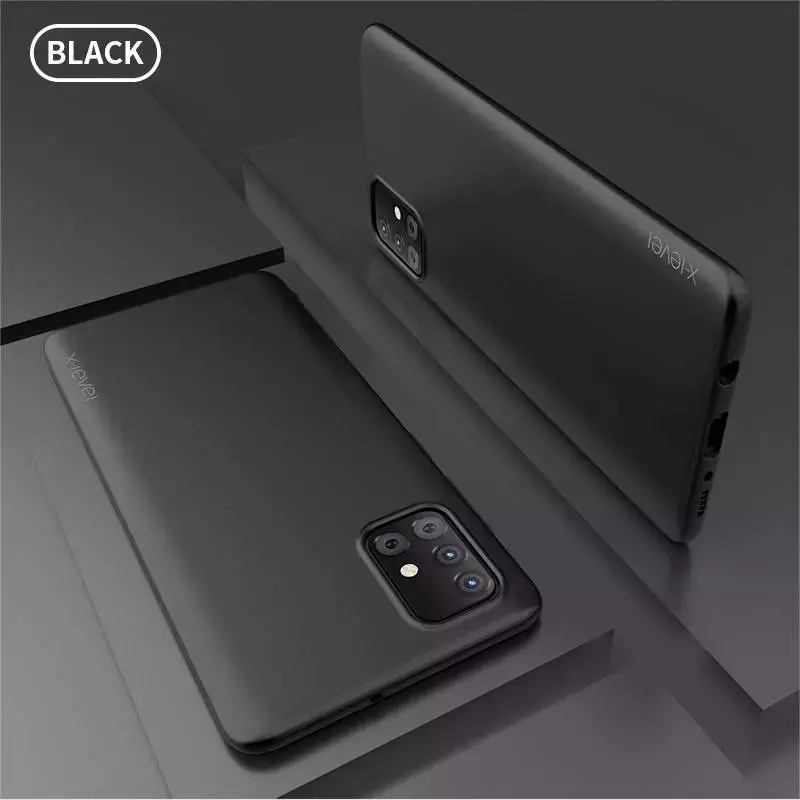 Ультратонкий чохол бампер для Xiaomi Redmi Note 12 X-level Matte Black (Чорний)