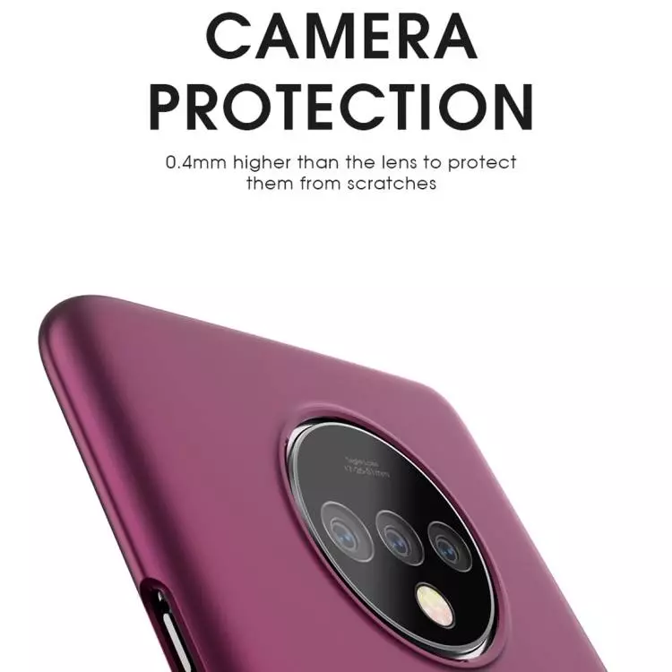 Ультратонкий чехол бампер для Nokia G50 X-level Matte Wine red (Винный)
