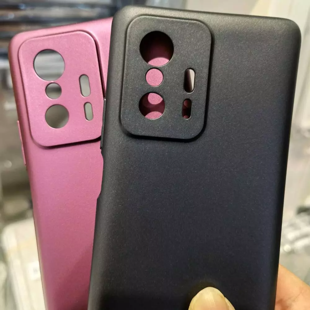 Ультратонкий чохол бампер для Xiaomi 11T / 11T Pro X-level Matte Black (Чорний)