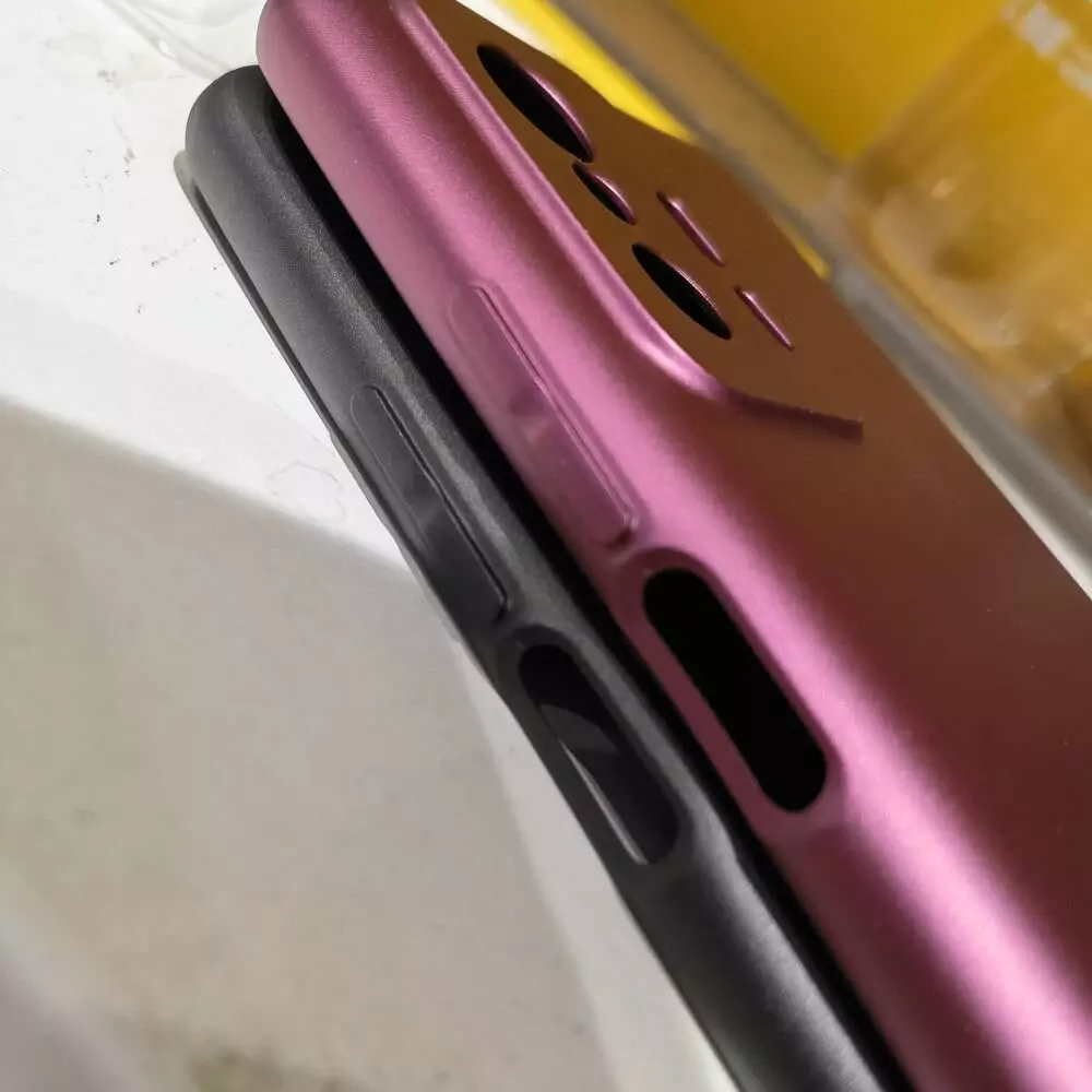Ультратонкий чохол бампер для Xiaomi 11T / 11T Pro X-level Matte Black (Чорний)