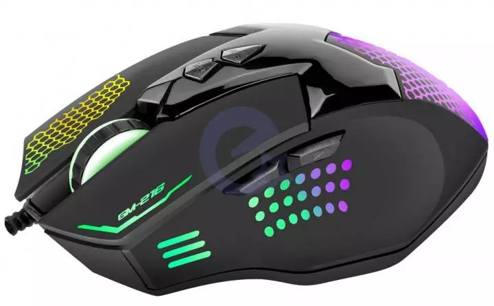 Ігрова провідна миша XTRIKE ME Gaming Backlight GM-216 Black (Чорний)