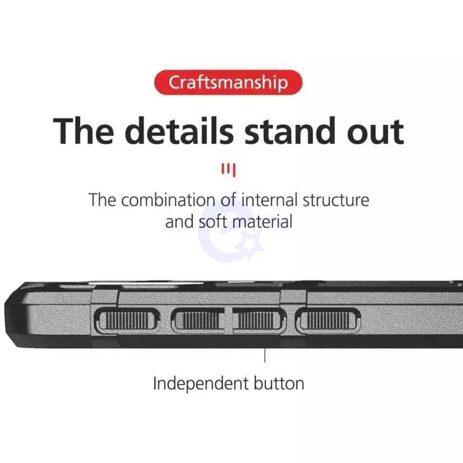 Противоударный чехол бампер для Motorola Moto G32 Anomaly Rugged Shield Black (Черный)