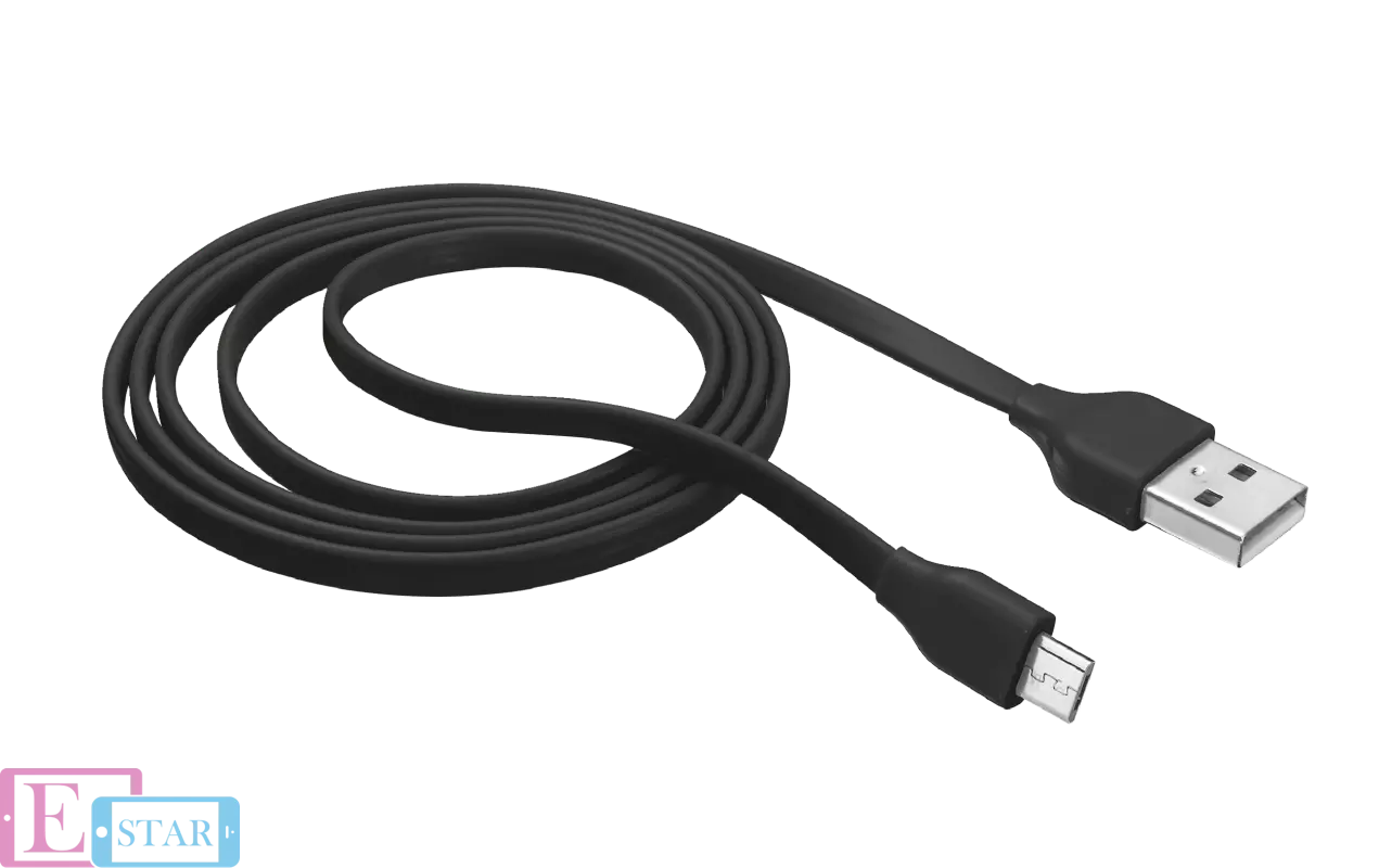 Кабель Trust URBAN Micro-USB Cable 1m Black (Чорний) 20135 Кабель Trust URBAN Micro-USB Cable 1m Black (Чорний) 20135