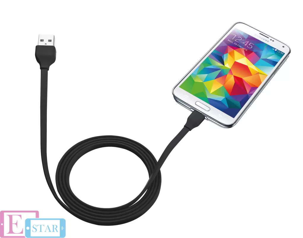 Кабель Trust URBAN Micro-USB Cable 1m Black (Чорний) 20135 Кабель Trust URBAN Micro-USB Cable 1m Black (Чорний) 20135