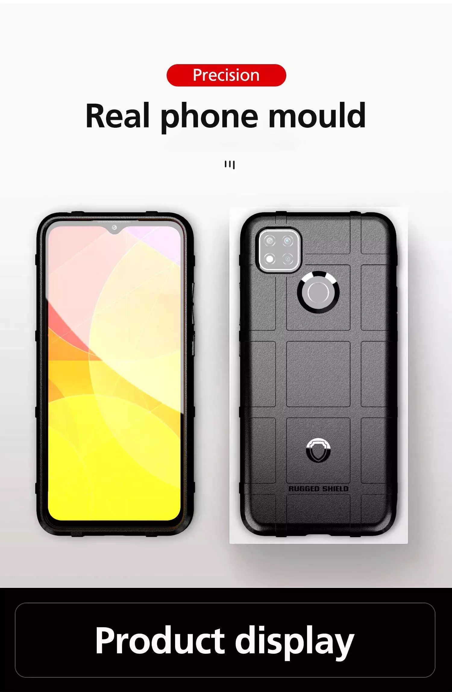 Протиударний чохол бампер для Infinix Hot 10 Anomaly Rugged Shield Green (Зелений)