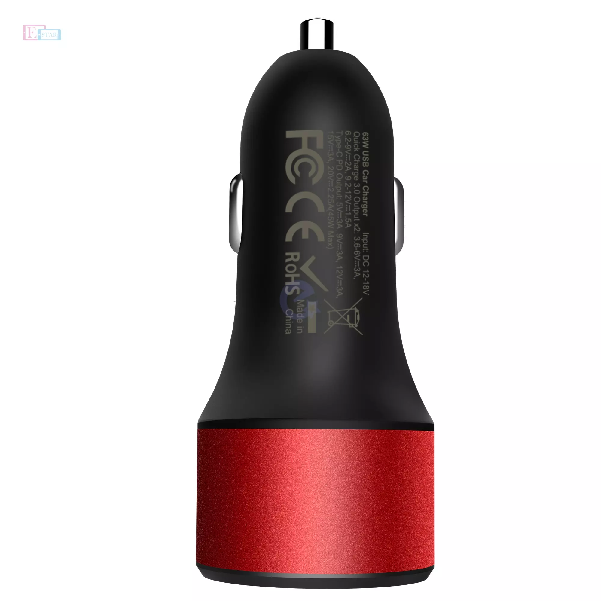 Автомобильная зарядка от прикуривателя Nillkin Duos Fast Car Charger 2 USB Red (Красный) NKC06 Автомобильная зарядка от прикуривателя Nillkin Duos Fast Car Charger 2 USB Red (Красный) NKC06