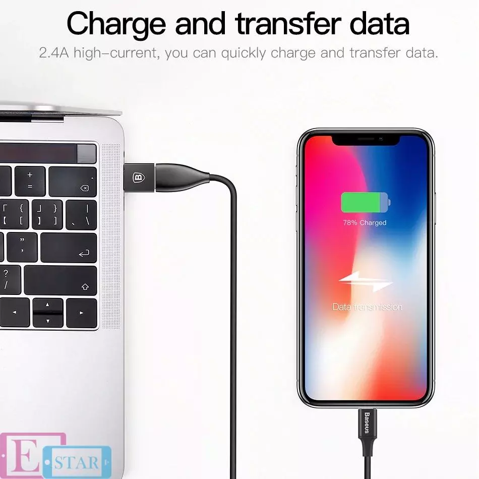 Переходник Baseus USB-A to Type-C Exquisite для планшетов и смартфонов Black (Черный) CATJQ-B01 Переходник Baseus USB-A to Type-C Exquisite для планшетов и смартфонов Black (Черный) CATJQ-B01