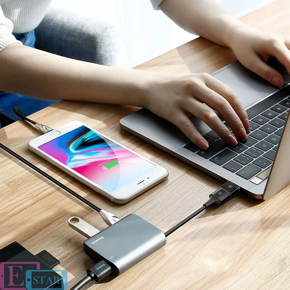 Переходник Baseus USB-A to Type-C Exquisite для планшетов и смартфонов Black (Черный) CATJQ-B01 Переходник Baseus USB-A to Type-C Exquisite для планшетов и смартфонов Black (Черный) CATJQ-B01