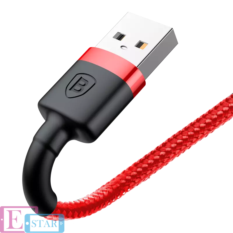 Lightning кабель Baseus Cafule Cable із кевларовою ниткою Gray (Сірий) CALKLF-BG1 Lightning кабель Baseus Cafule Cable із кевларовою ниткою Gray (Сірий) CALKLF-BG1