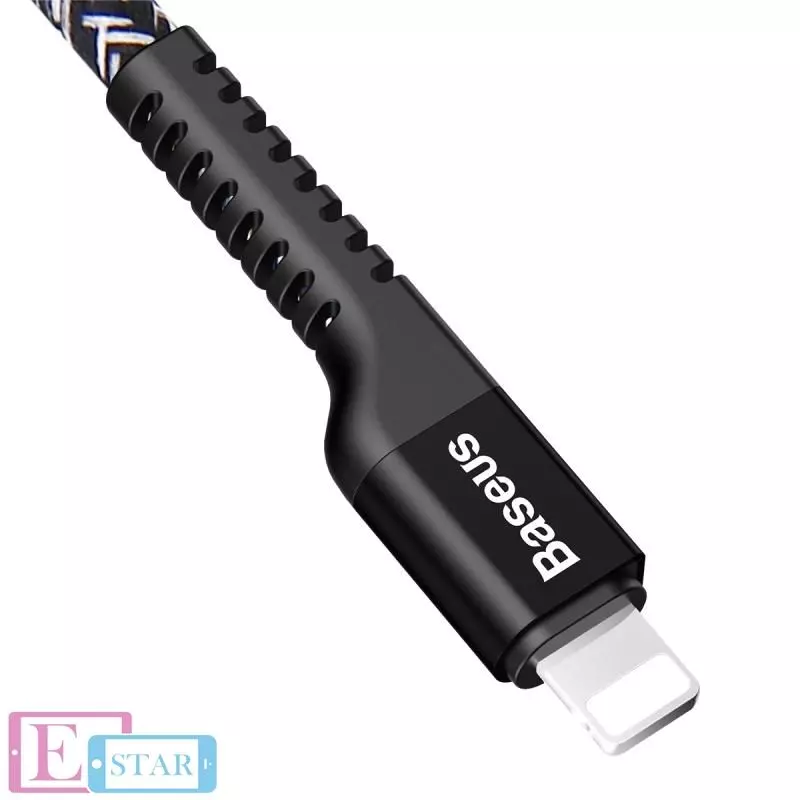 Кабель Baseus Confidant Anti-break Cable 1.5m Black (Чорний) CALZJ-B01