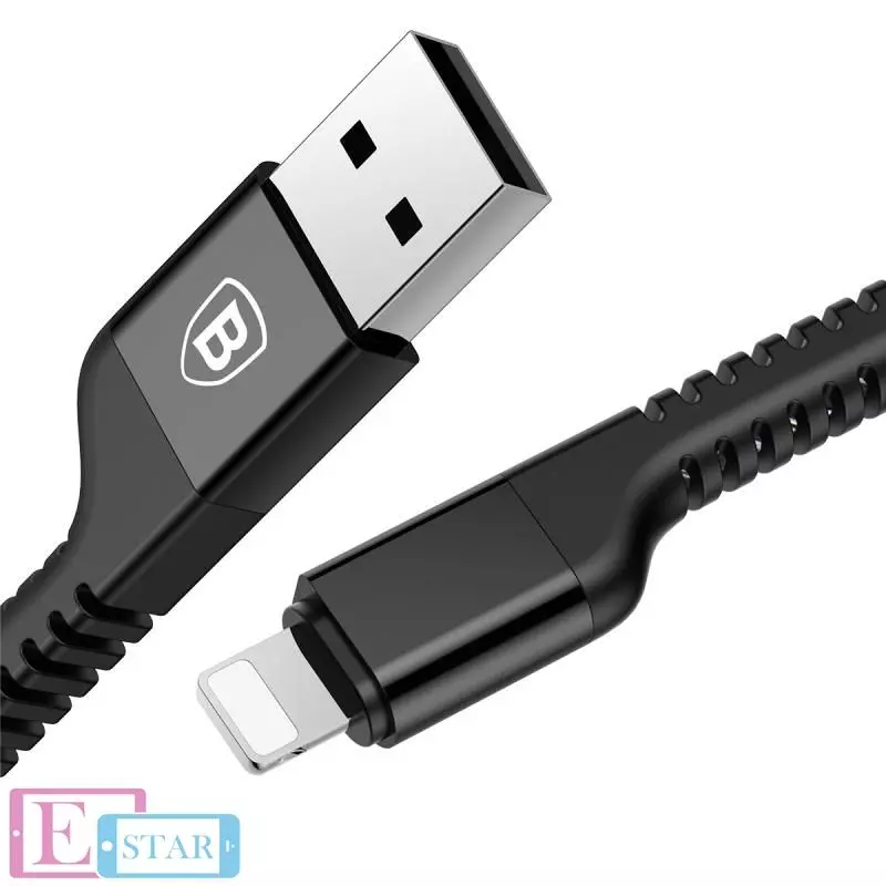 Кабель Baseus Confidant Anti-break Cable 1.5m Red (Червоний) CALZJ-B09 Кабель Baseus Confidant Anti-break Cable 1.5m Red (Червоний) CALZJ-B09