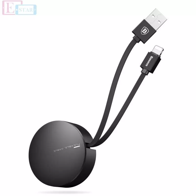 Кабель для зарядки и передачи данных Baseus New Era Lightning Cable 0,9м Black (Черный) Кабель для зарядки и передачи данных Baseus New Era Lightning Cable 0,9м Black (Черный)