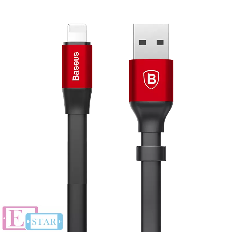 Кабель Baseus Nimble IP Portable Cable 23CM Red (Красный) AR-48628 Кабель Baseus Nimble IP Portable Cable 23CM Red (Красный) AR-48628