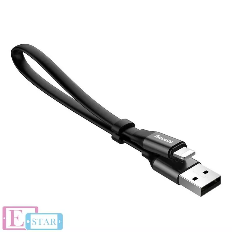 Кабель Baseus Nimble IP Portable Cable 23CM Red (Красный) AR-48628 Кабель Baseus Nimble IP Portable Cable 23CM Red (Красный) AR-48628
