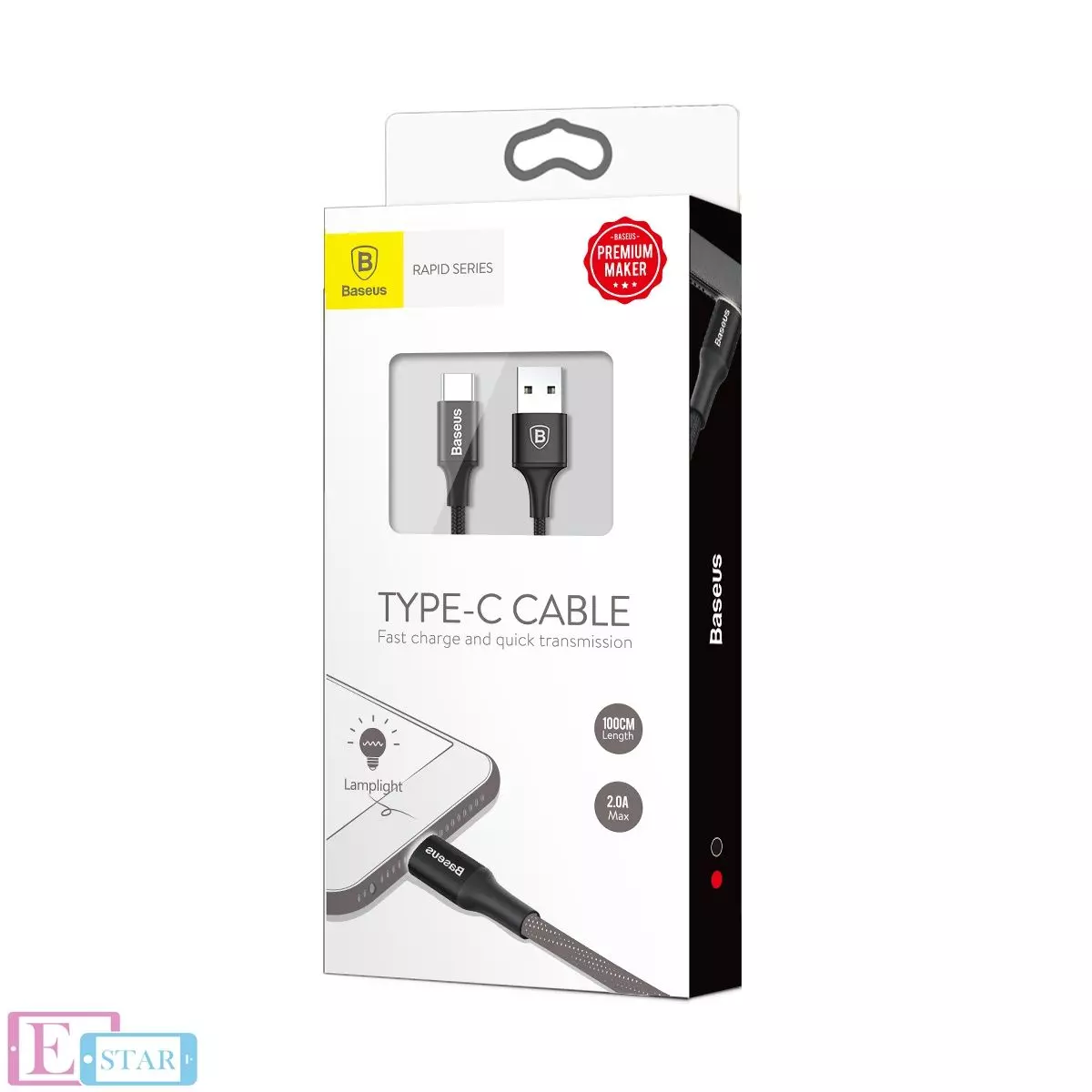 Кабель Baseus Rapid Series Cable Red (Червоний) CATSU-B09