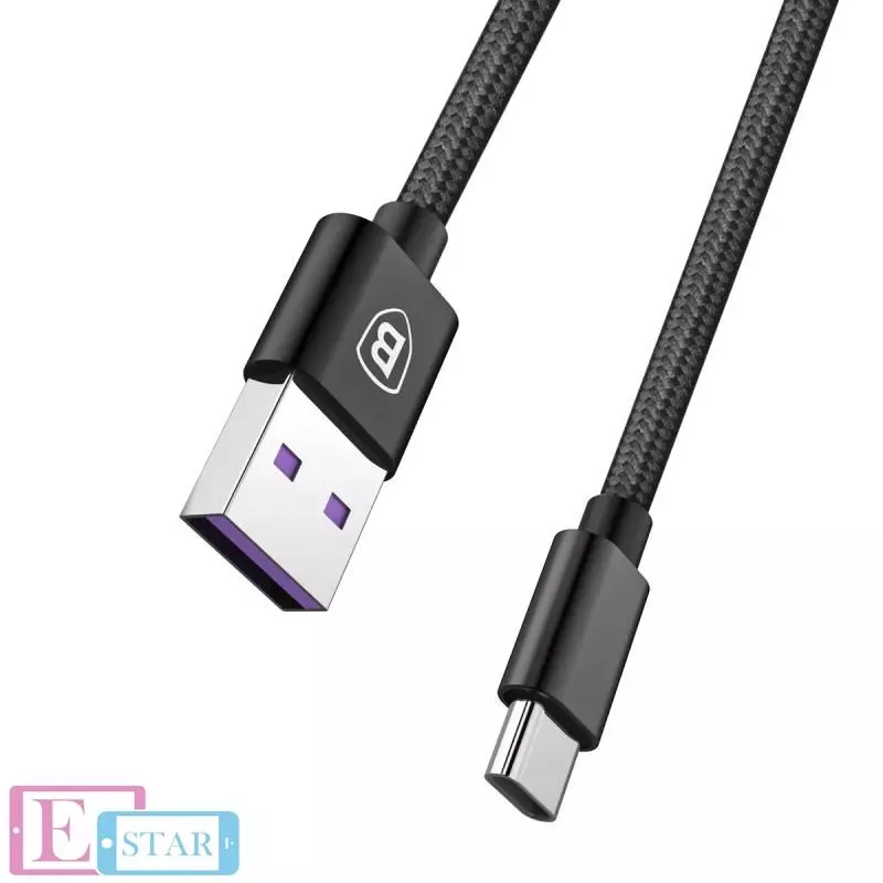 Кабель Baseus Speed QC Cable Black (Черный) CATKC-01 Кабель Baseus Speed QC Cable Black (Черный) CATKC-01