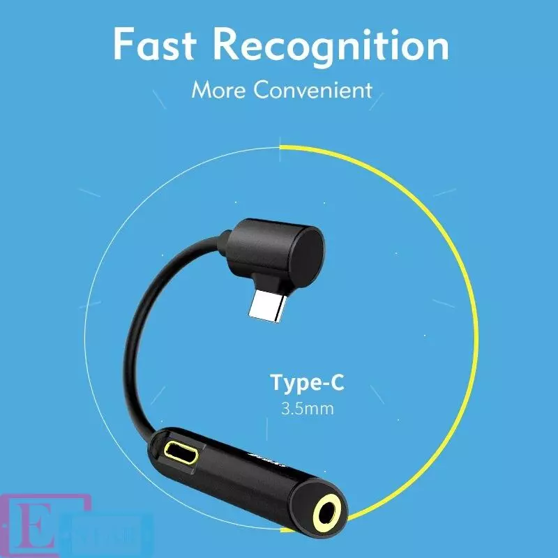 Адаптер Benks U41 2 in 1 Type-C Audio Adapter Black (Черный) Адаптер Benks U41 2 in 1 Type-C Audio Adapter Black (Черный)
