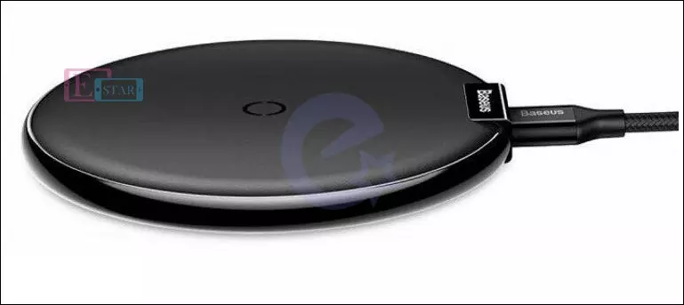 Бездротовий зарядний пристрій Baseus iX Desktop Wireless Charger Leather Black (Чорний) WXIX-01