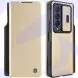 Чехол бампер Nillkin Qin Pro (plain leather) для Samsung Galaxy Z Fold 4 Gold (Золотой)