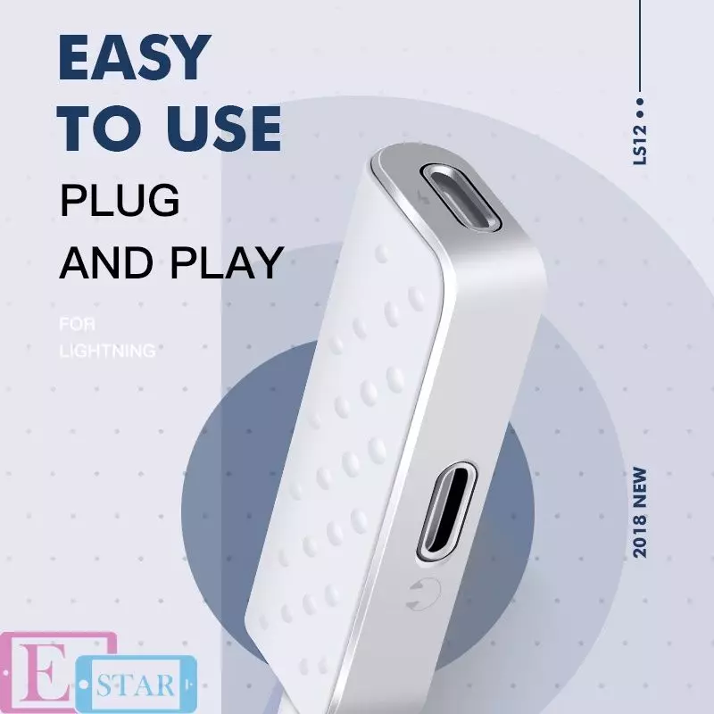 Кабель переходник Hoco для Apple с двумя Lightning Black (Черный) LS12 Кабель переходник Hoco для Apple с двумя Lightning Black (Черный) LS12