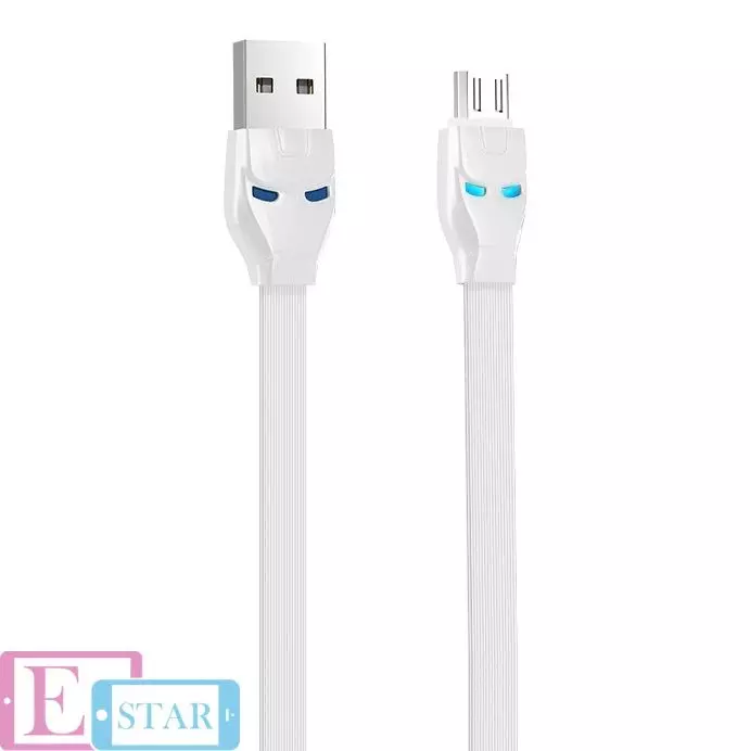 Кабель для зарядки и передачи данных Hoco U14 Steel Man USB Micro USB White (Белый) Кабель для зарядки и передачи данных Hoco U14 Steel Man USB Micro USB White (Белый)
