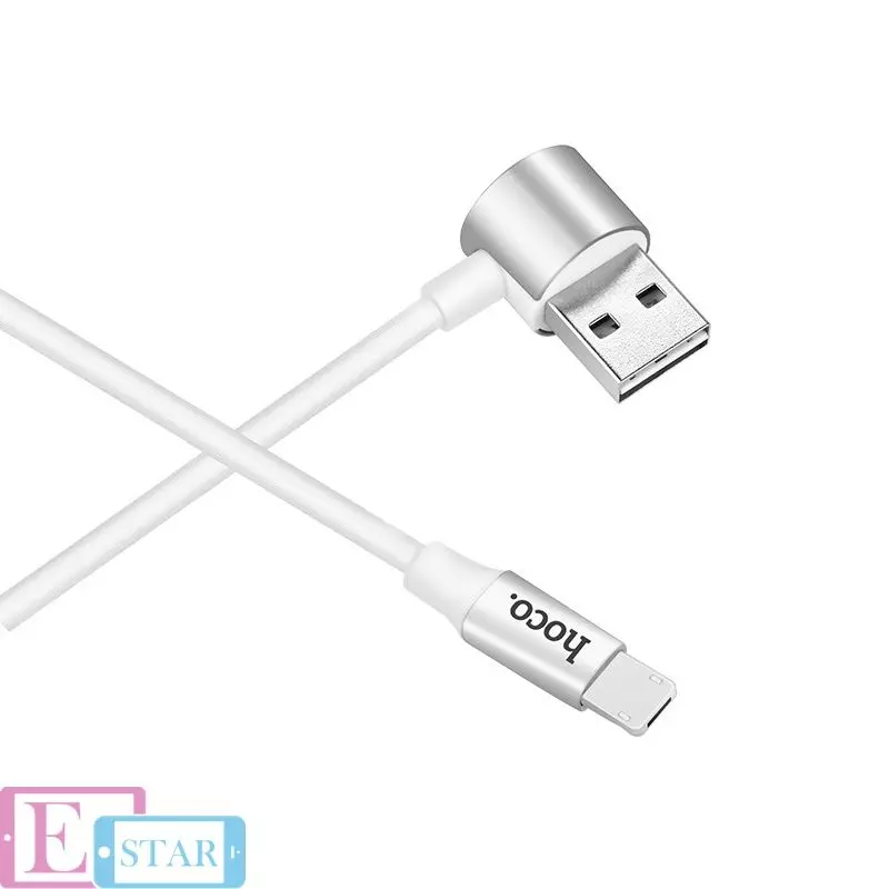 Кабель для зарядки и передачи данных Hoco U18 Golden Hat USB to Lightning Micro-USB White (Белый) Кабель для зарядки и передачи данных Hoco U18 Golden Hat USB to Lightning Micro-USB White (Белый)