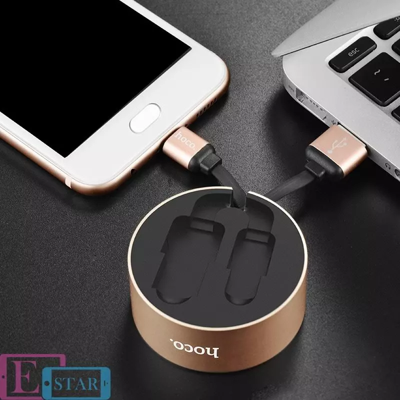 Кабель для заряджання та передачі даних Hoco U23 Resilient USB to Type C Gold (Золото)