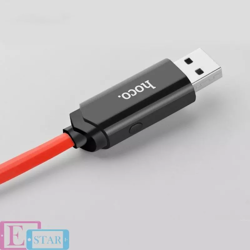 Кабель для зарядки и передачи данных Hoco U29 LED USB to Type-C White (Белый) Кабель для зарядки и передачи данных Hoco U29 LED USB to Type-C White (Белый)
