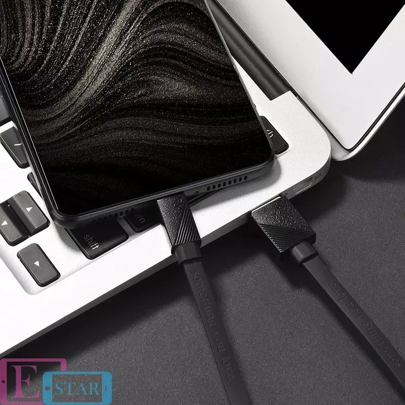 Кабель для зарядки и передачи данных Hoco U34 LingYing Type-C Black (Черный) Кабель для зарядки и передачи данных Hoco U34 LingYing Type-C Black (Черный)