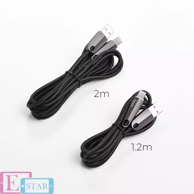 Кабель для заряджання та передачі даних Hoco U35 Space Shuttle Type-C 1,2 м Gray (Сірий) Кабель для заряджання та передачі даних Hoco U35 Space Shuttle Type-C 1,2 м Gray (Сірий)