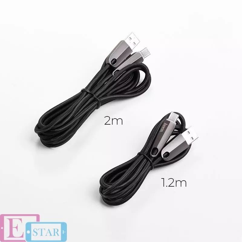 Кабель для зарядки и передачи данных Hoco U35 Space Shuttle Micro USB 2 м Red (Красный)