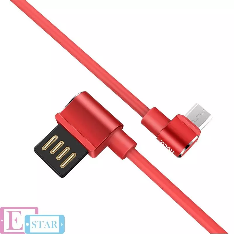 Кабель для зарядки и передачи данных Hoco U37 Long Roam Micro USB Red (Красный) Кабель для зарядки и передачи данных Hoco U37 Long Roam Micro USB Red (Красный)
