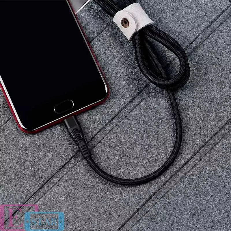 Кабель для зарядки и передачи данных Hoco U38 Flash для OPPO Micro USB Black (Черный) Кабель для зарядки и передачи данных Hoco U38 Flash для OPPO Micro USB Black (Черный)