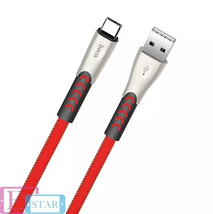 Кабель для заряджання та передачі даних Hoco U48 Super Speed USB to Type-C Red (Червоний) Кабель для заряджання та передачі даних Hoco U48 Super Speed USB to Type-C Red (Червоний)