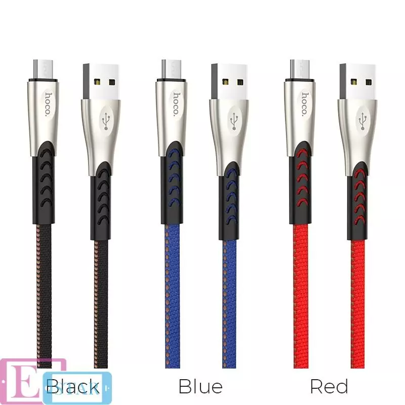 Кабель для заряджання та передачі даних Hoco U48 Super Speed USB to Micro-USB Black (Чорний) Кабель для заряджання та передачі даних Hoco U48 Super Speed USB to Micro-USB Black (Чорний)