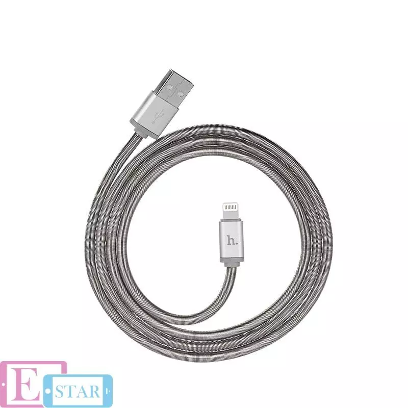 Кабель для зарядки и передачи данных Hoco U5 USB to Lightning Rose Gold (Розовое золото) Кабель для зарядки и передачи данных Hoco U5 USB to Lightning Rose Gold (Розовое золото)