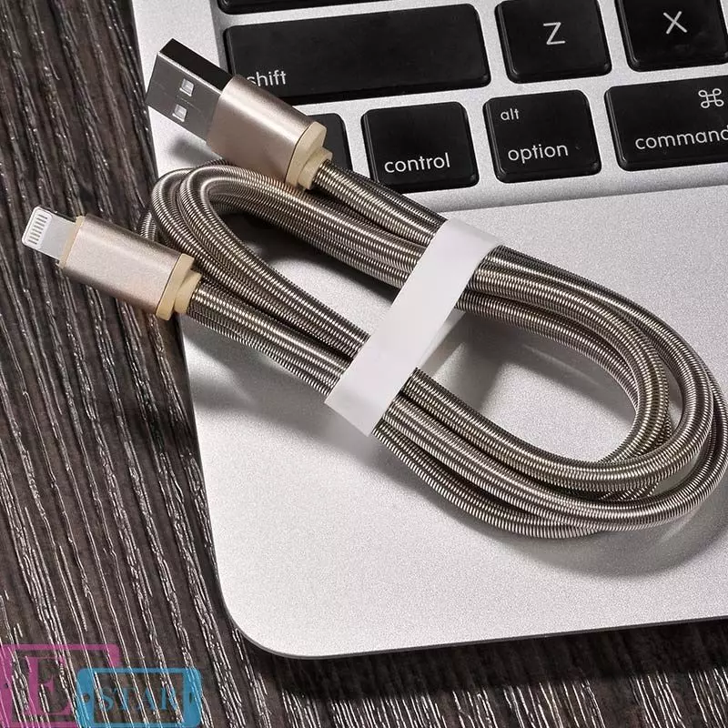 Кабель для зарядки и передачи данных Hoco U5 USB to Lightning Rose Gold (Розовое золото) Кабель для зарядки и передачи данных Hoco U5 USB to Lightning Rose Gold (Розовое золото)