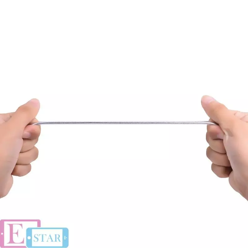 Кабель для зарядки и передачи данных Hoco U9 USB to Lightning 2 m Silver (Серебро) Кабель для зарядки и передачи данных Hoco U9 USB to Lightning 2 m Silver (Серебро)