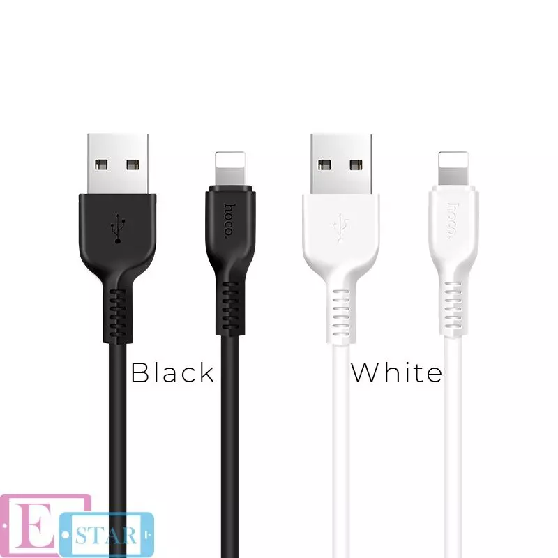 Кабель для заряджання та передачі даних Hoco X13 Easy Charged Lightning Black (Чорний) Кабель для заряджання та передачі даних Hoco X13 Easy Charged Lightning Black (Чорний)