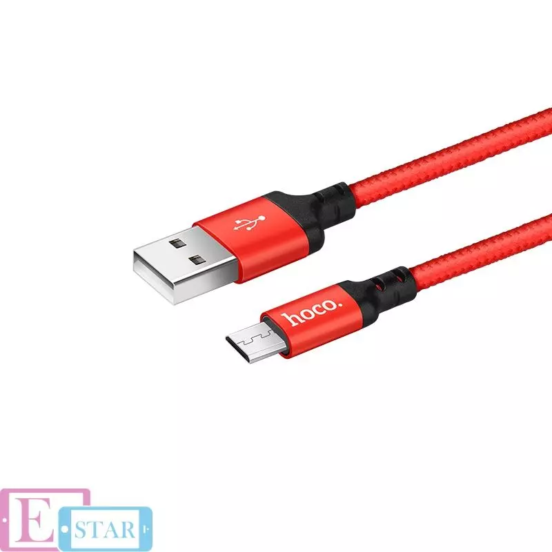 Кабель для зарядки и передачи данных Hoco X14 Times Speed Micro-USB 1 м Red (Красный) Кабель для зарядки и передачи данных Hoco X14 Times Speed Micro-USB 1 м Red (Красный)
