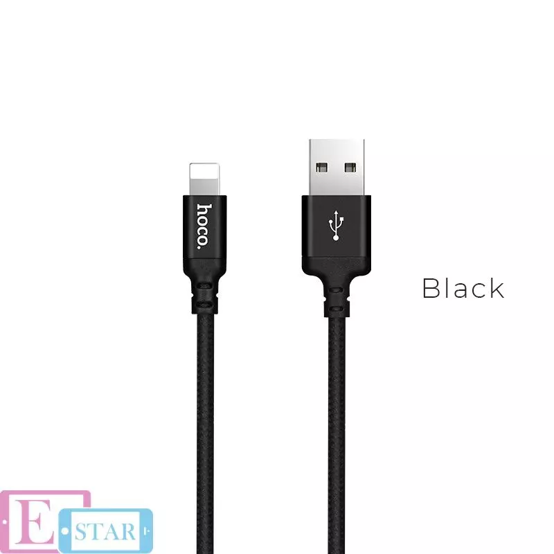 Кабель для заряджання та передачі даних Hoco X14 Times Speed Lightning 2 м Black (Чорний) Кабель для заряджання та передачі даних Hoco X14 Times Speed Lightning 2 м Black (Чорний)