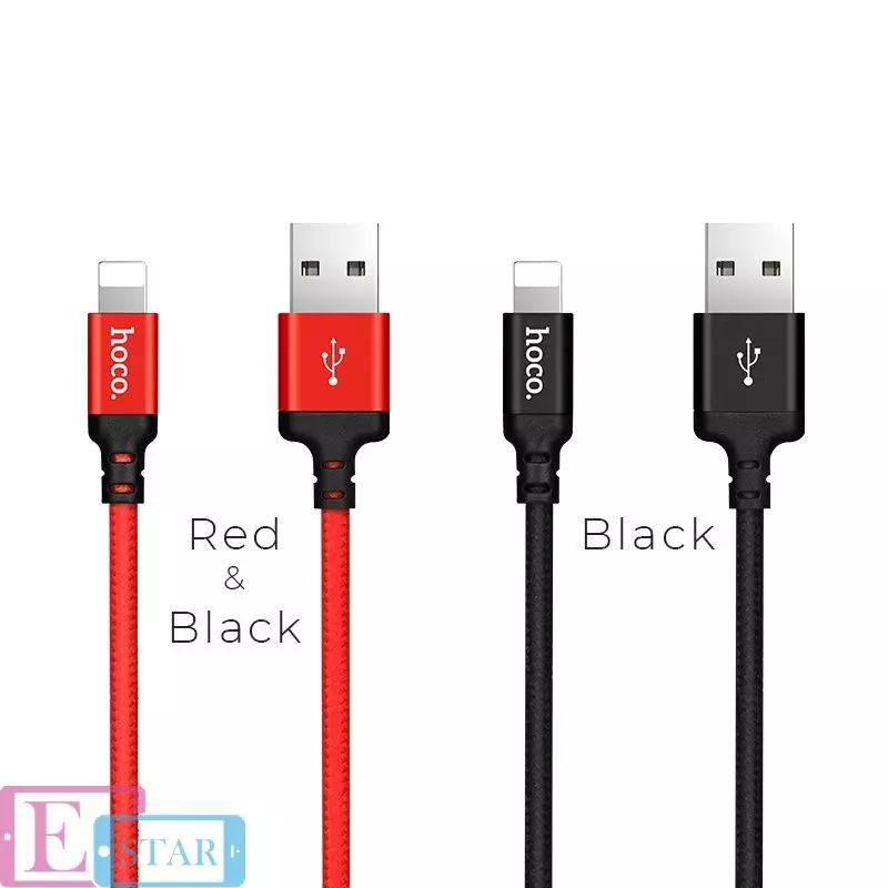 Кабель для заряджання та передачі даних Hoco X14 Times Speed Lightning 1 м Black (Чорний) Кабель для заряджання та передачі даних Hoco X14 Times Speed Lightning 1 м Black (Чорний)