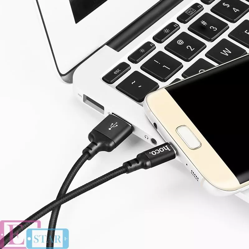 Кабель для заряджання та передачі даних Hoco X14 Times Speed Micro-USB 1 м Black (Чорний) Кабель для заряджання та передачі даних Hoco X14 Times Speed Micro-USB 1 м Black (Чорний)