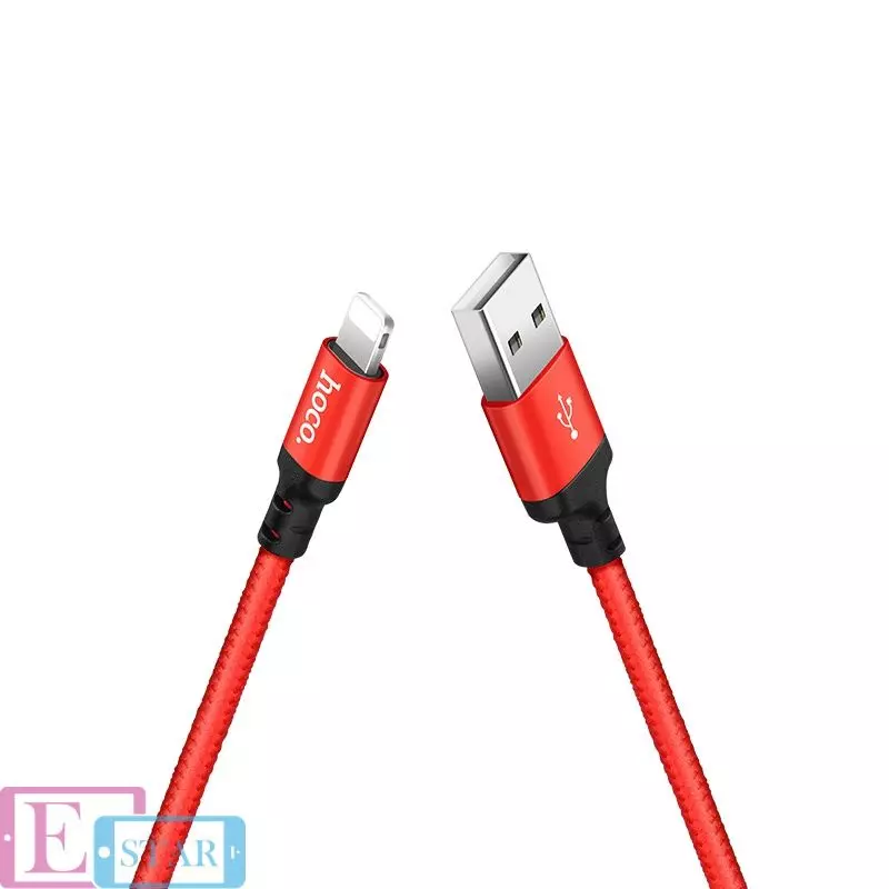 Кабель для заряджання та передачі даних Hoco X14 Times Speed Lightning 1 м Black (Чорний) Кабель для заряджання та передачі даних Hoco X14 Times Speed Lightning 1 м Black (Чорний)