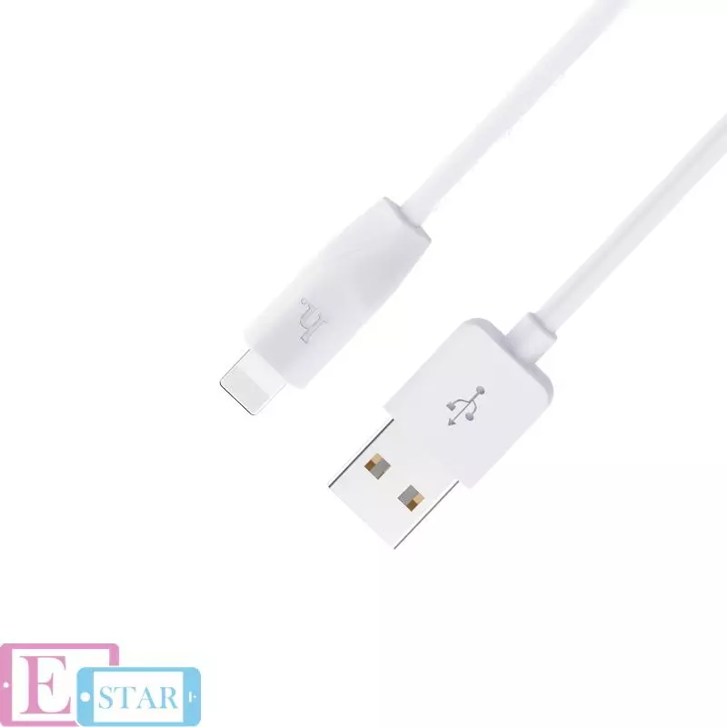 Кабель для зарядки и передачи данных Hoco X1 Lightning 2 м White (Белый) Кабель для зарядки и передачи данных Hoco X1 Lightning 2 м White (Белый)