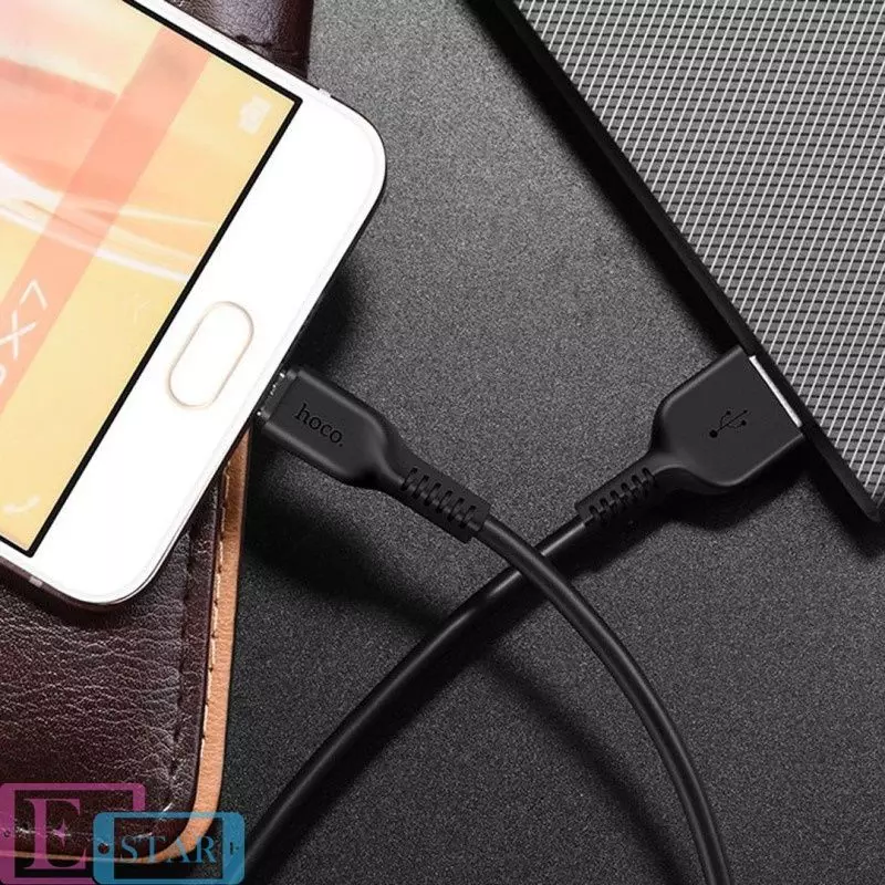 Кабель для зарядки и передачи данных Hoco X20 Flash Micro-USB 1 м Black (Черный) Кабель для зарядки и передачи данных Hoco X20 Flash Micro-USB 1 м Black (Черный)