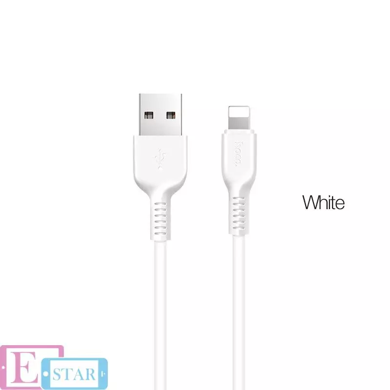 Кабель для зарядки и передачи данных Hoco X20 Flash Lightning 3 м White (Белый) Кабель для зарядки и передачи данных Hoco X20 Flash Lightning 3 м White (Белый)